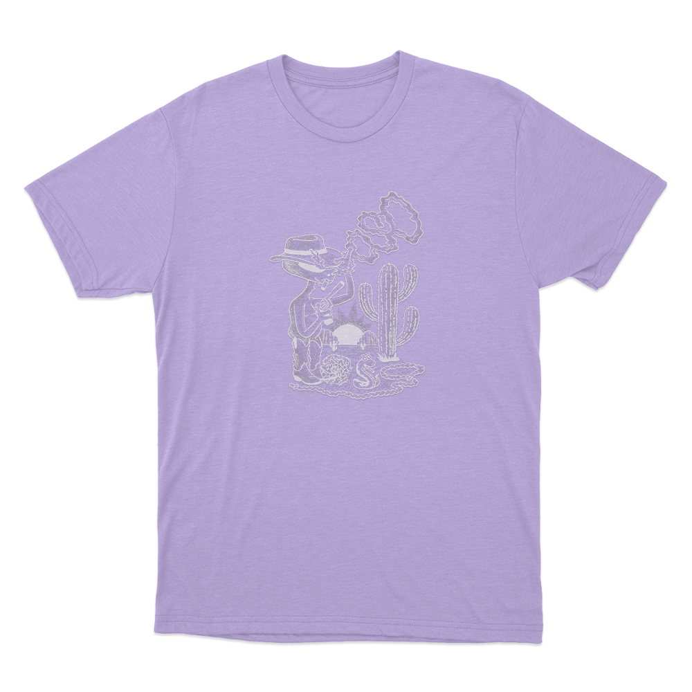 Alien Cowboy Unisex T Shirt Purple Alien Cowboy Unisex T Shirt Purple
