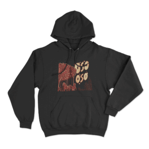 Carousel Unisex Hoodie Black