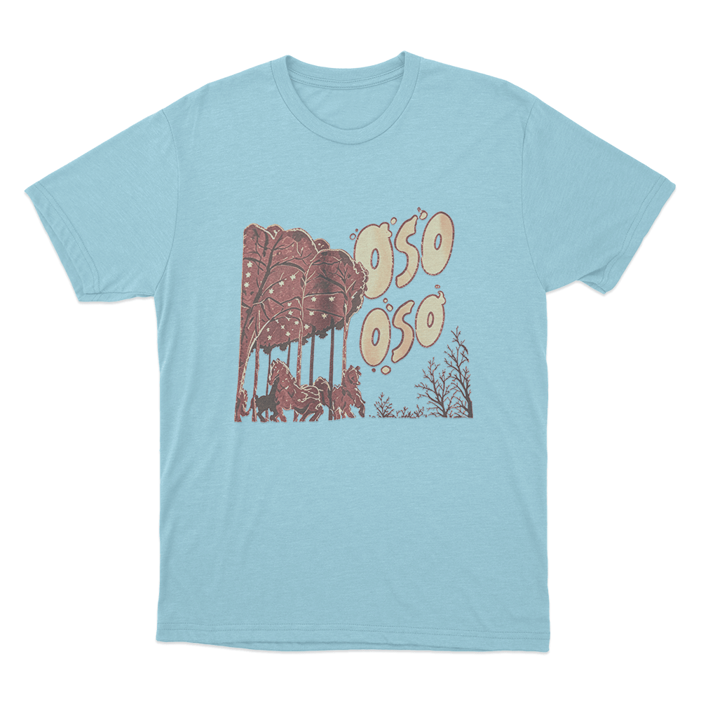 Carousel Unisex T Shirt Sky Blue Carousel Unisex T Shirt Sky Blue