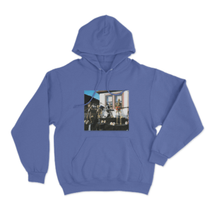 Life Till Bones Cover Unisex Hoodie Blue