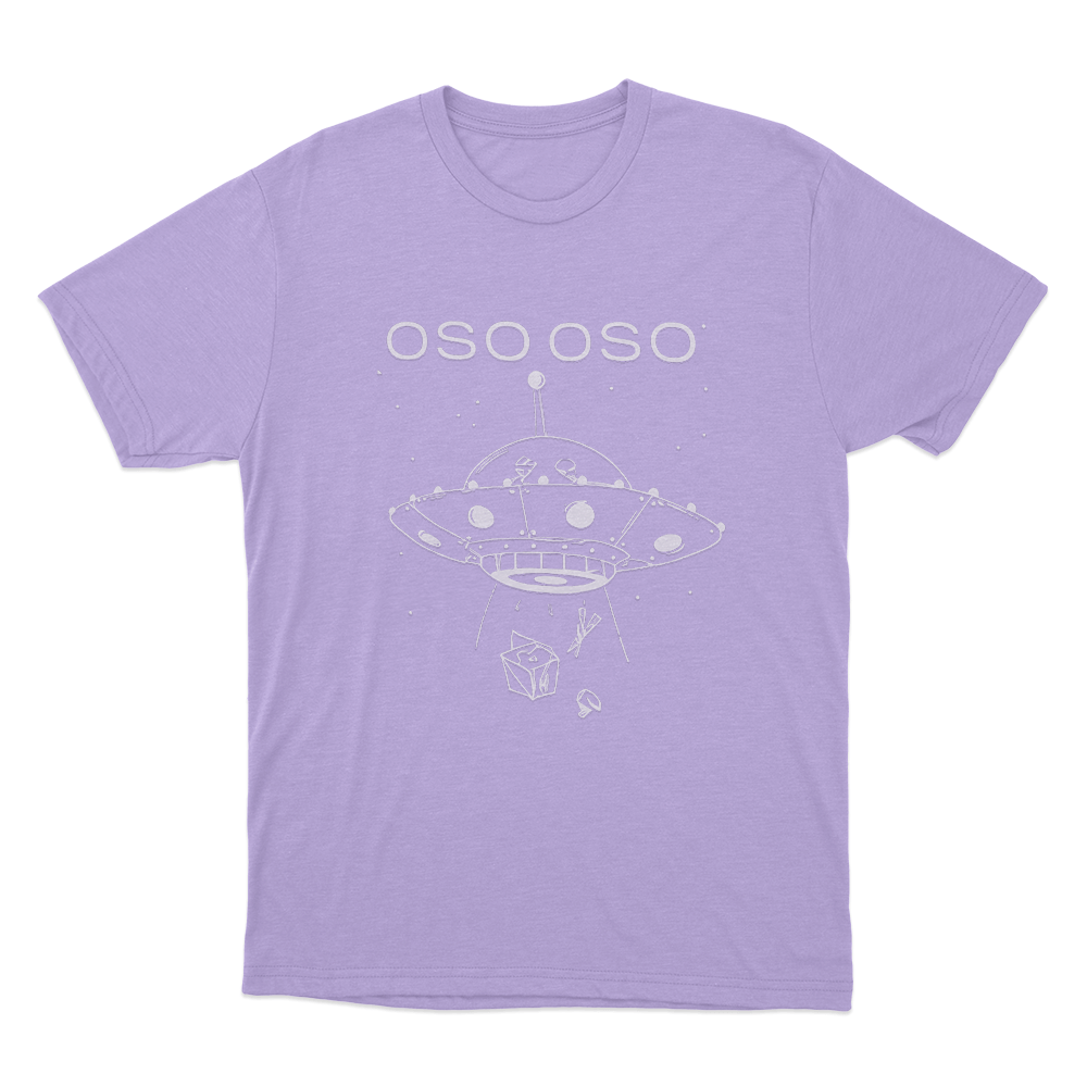 OSO OSO Alien Mothership Unisex T Shirt Purple OSO OSO Alien Mothership Unisex T Shirt Purple