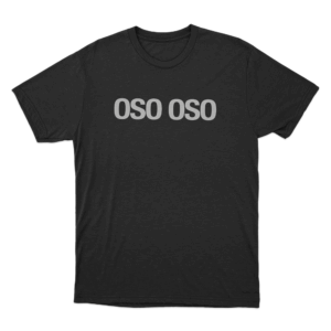 OSO OSO Logo Unisex T Shirt Black