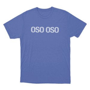 OSO OSO Logo Unisex T Shirt Blue