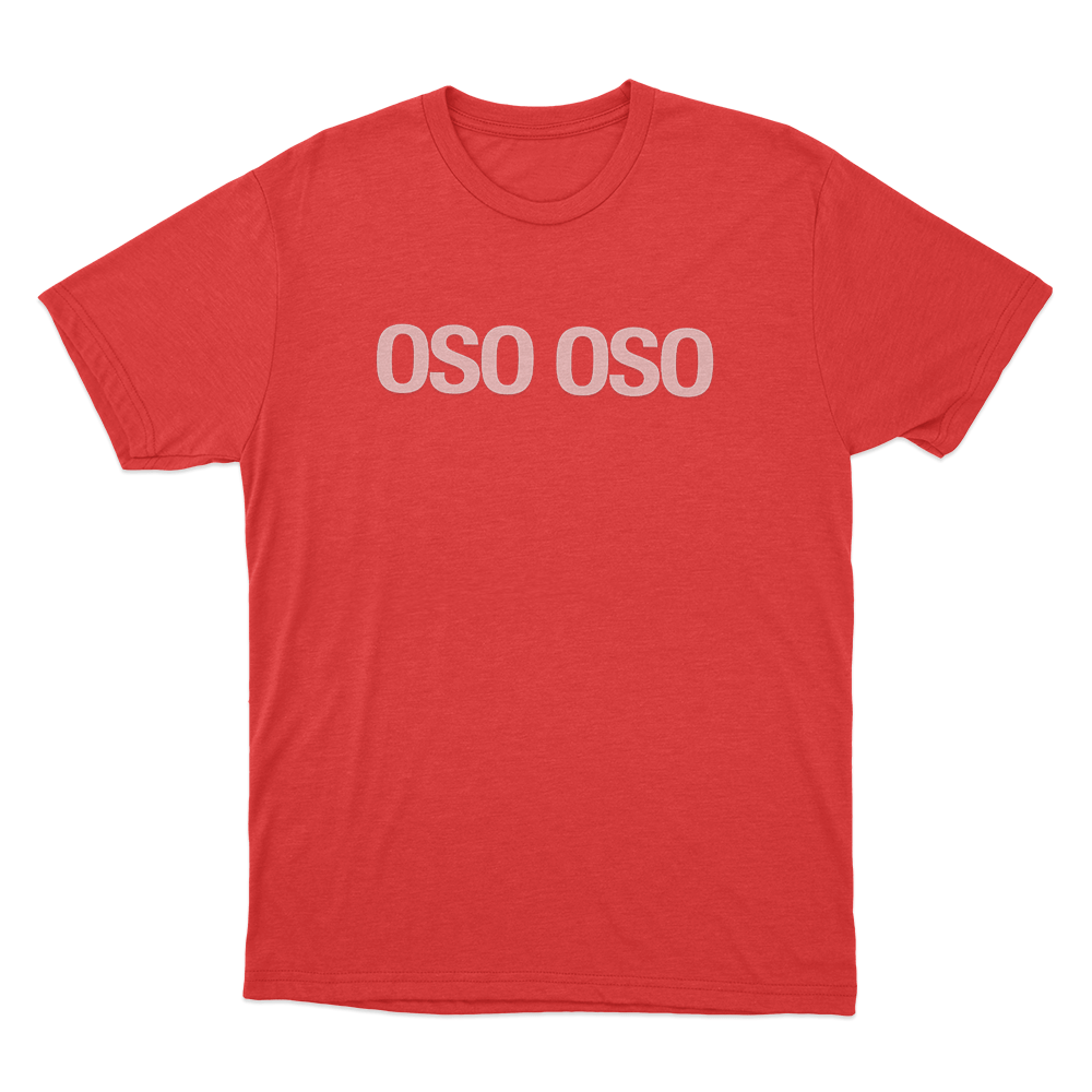 OSO OSO Logo Unisex T Shirt Red OSO OSO Logo Unisex T Shirt Red