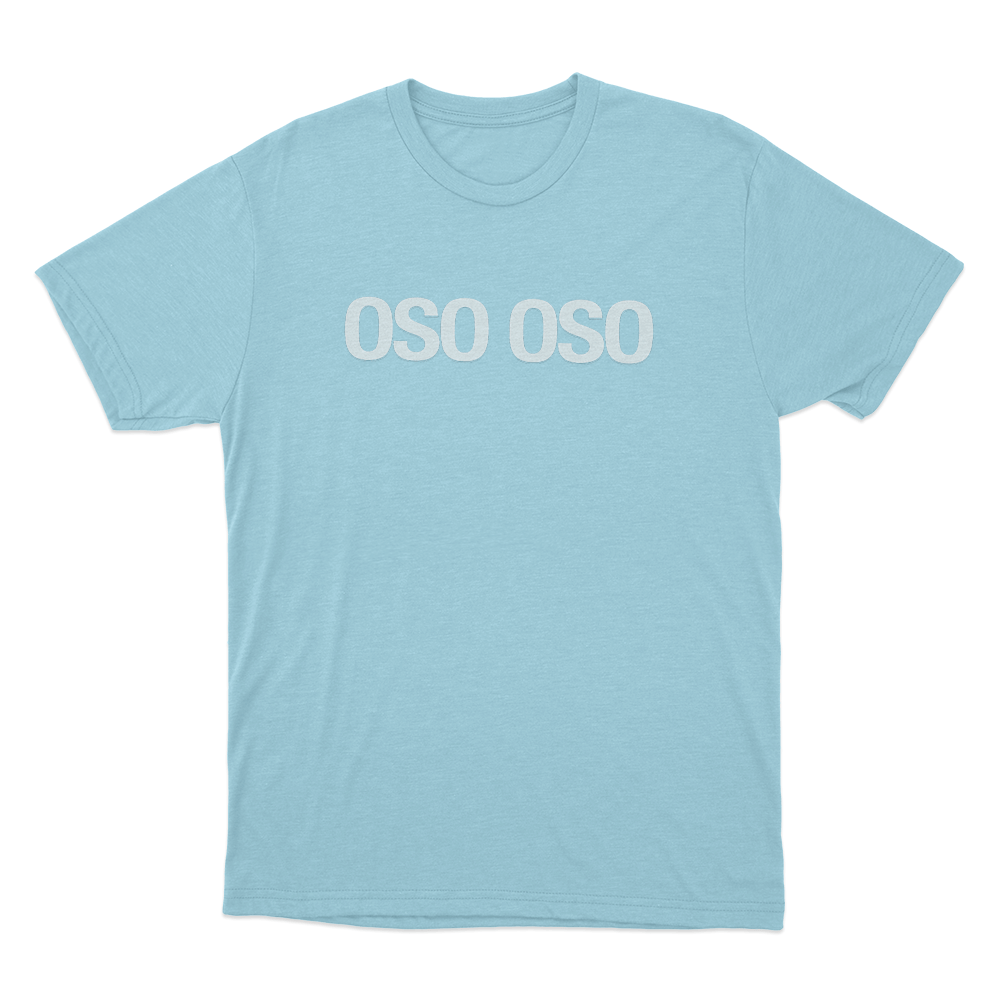 OSO OSO Logo Unisex T Shirt Sky Blue OSO OSO Logo Unisex T Shirt Sky Blue