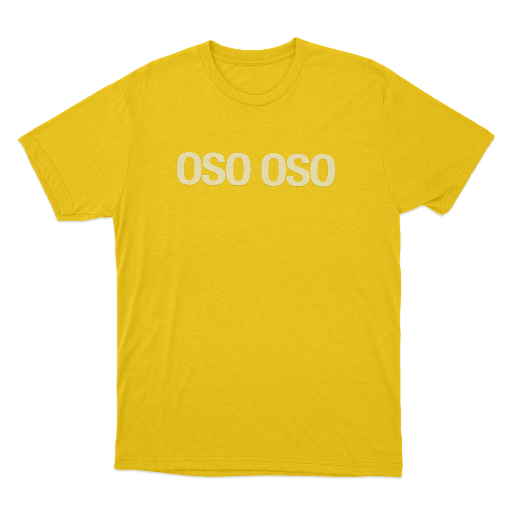 OSO OSO Logo Unisex T Shirt Yellow OSO OSO Logo Unisex T Shirt Yellow