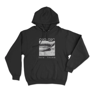 Oso Oso Sore Thumb Unisex Hoodie Black