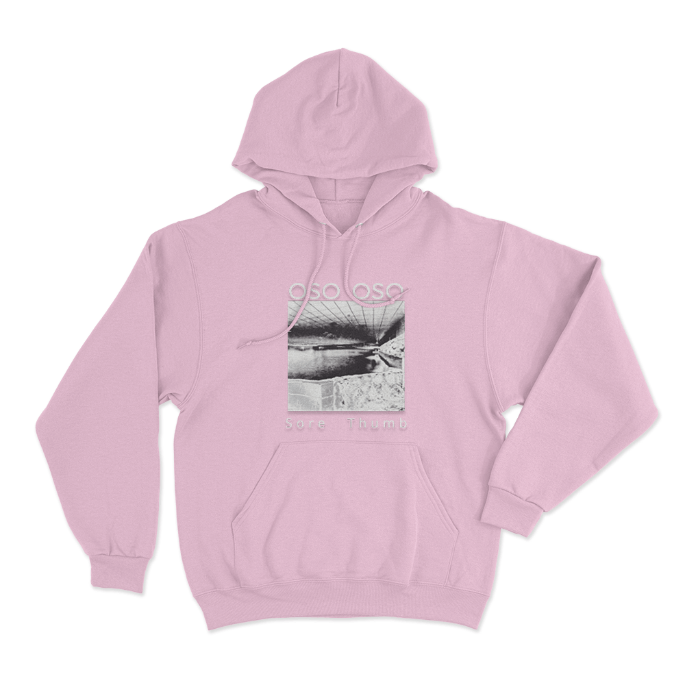 Oso Oso Sore Thumb Unisex Hoodie Pink Oso Oso Sore Thumb Unisex Hoodie Pink