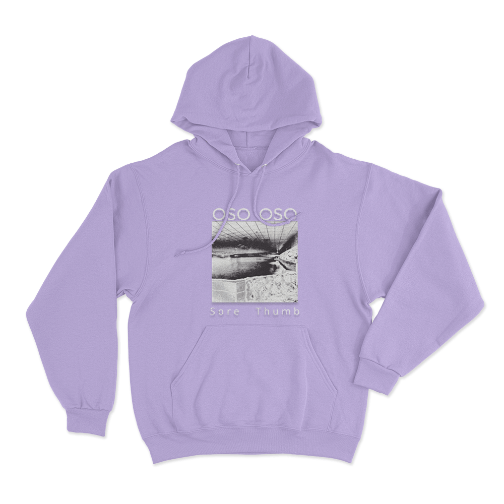 Oso Oso Sore Thumb Unisex Hoodie Purple Oso Oso Sore Thumb Unisex Hoodie Purple