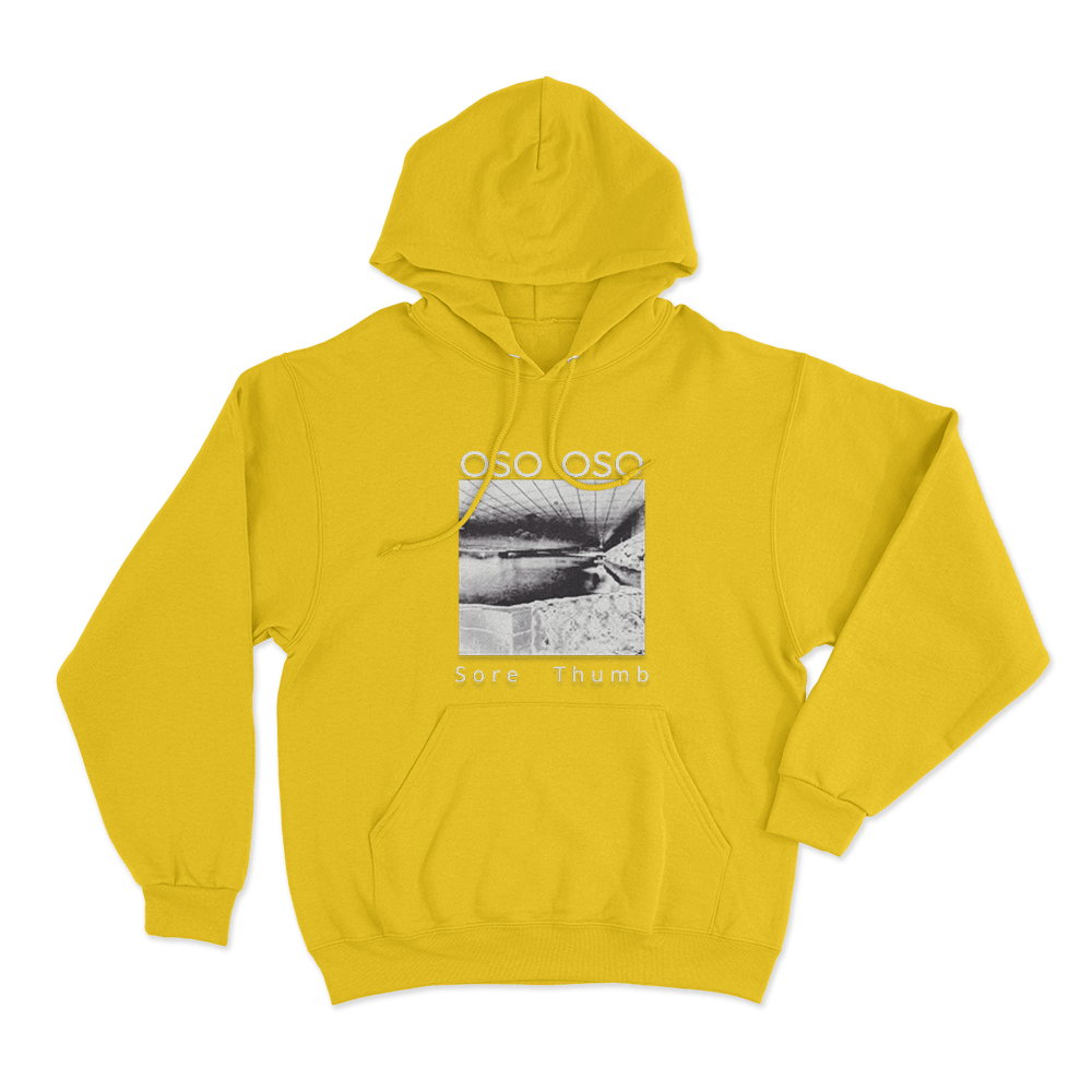 Oso Oso Sore Thumb Unisex Hoodie Yellow Oso Oso Sore Thumb Unisex Hoodie Yellow